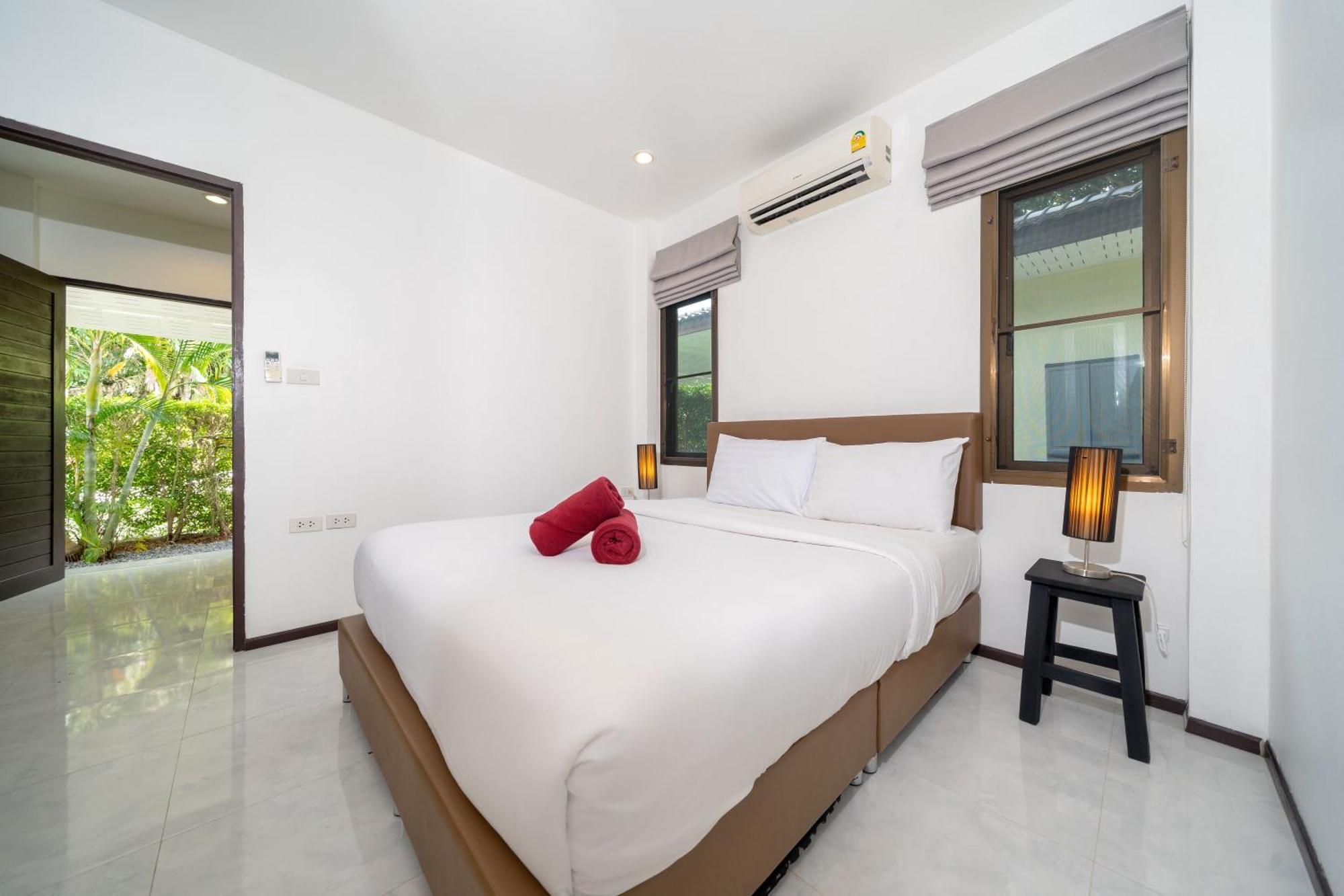 Oxavia Garden Oasis In Nai Harn - Your Private Tropical Garden With 3 Cabins And Jacuzzi Rawai Exterior foto
